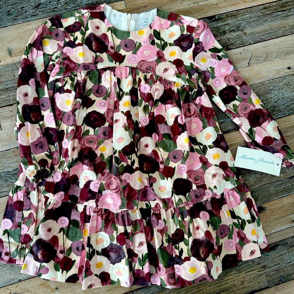 Made in Spain Martin Aranda dress sizes 36m and 4